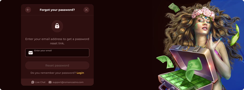RomanCasino Login Issues